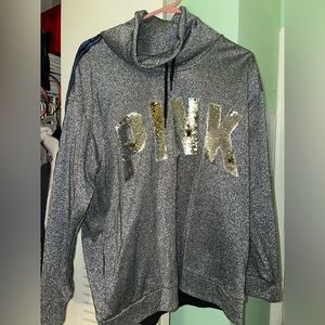 Victoria’s Secret bling cowl neck hoodie